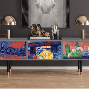 Sideboard - STORYZ - T4 Charing Cross Bridge - Grey