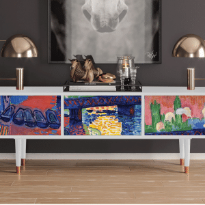 Sideboard - STORYZ - T4 Charing Cross Bridge - White