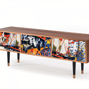 Sideboard - STORYZ - T4 Le Séchage des voiles  - Walnut