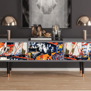 Sideboard - STORYZ - T4 Le Séchage des voiles  - Grey