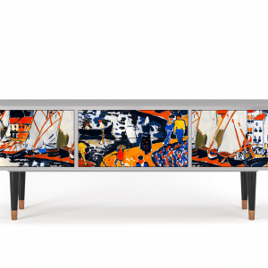 Sideboard - STORYZ - T4 Le Séchage des voiles - Grey