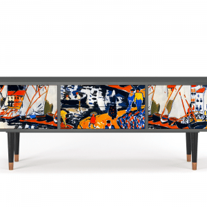 Sideboard - STORYZ - T4 Le Séchage des voiles  - Antracite