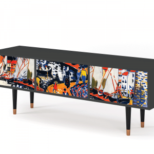 Sideboard - STORYZ - T4 Le Séchage des voiles  - Antracite