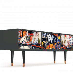 Sideboard - STORYZ - T4 Le Séchage des voiles  - Antracite