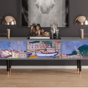 Sideboard - STORYZ - T4 The Port of Collioure
 - Grey