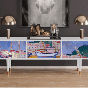 Sideboard - STORYZ - T4 The Port of Collioure
 - White