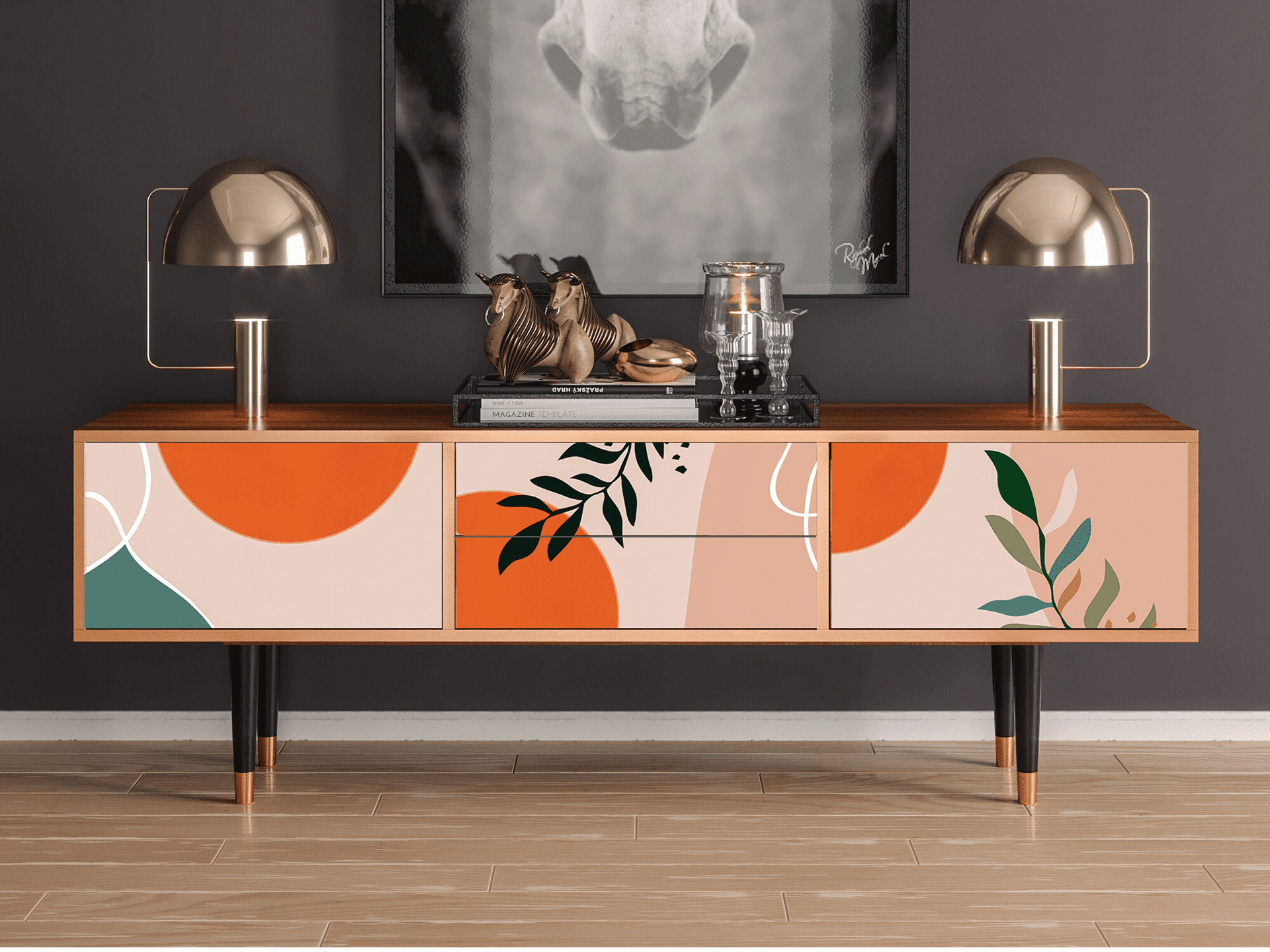 Sideboard - STORYZ - T4 Artwork - Walnut