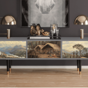 Sideboard - STORYZ - T4 View Across the Plains  - Grey