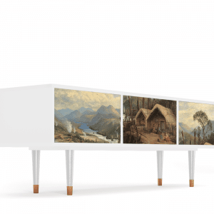 Sideboard - STORYZ - T4 View Across the Plains  - White