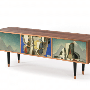 Sideboard - STORYZ - T4 The Cubist Paintings  - Walnut