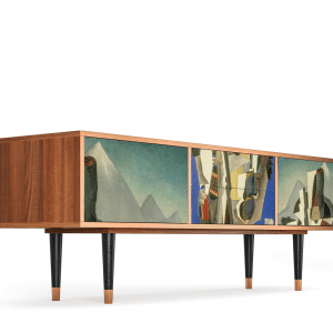 Sideboard - STORYZ - T4 The Cubist Paintings  - Walnut