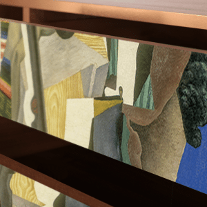 Sideboard - STORYZ - T4 The Cubist Paintings  - Walnut