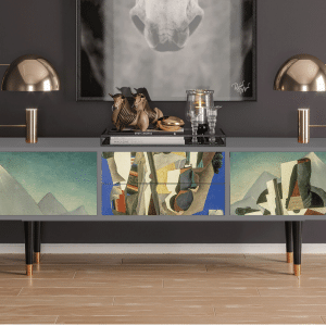 Sideboard - STORYZ - T4 The Cubist Paintings  - Grey
