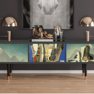 Sideboard - STORYZ - T4 The Cubist Paintings  - Antracite