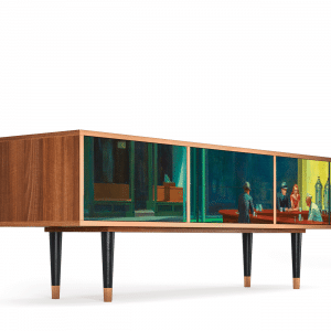 Sideboard - STORYZ - T4 Nighthawks by Hopper - Walnut