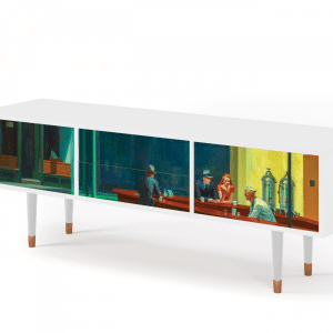 Sideboard - STORYZ - T4 Nighthawks by Hopper - White