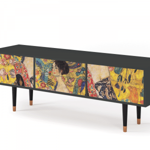 Sideboard - STORYZ - T4 Lady with Fan by Klimt - Antracite