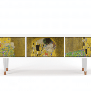 Sideboard - STORYZ - T4 The Kiss by Klimt  - White