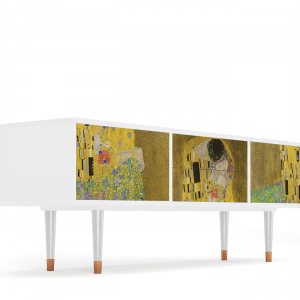 Sideboard - STORYZ - T4 The Kiss by Klimt  - White