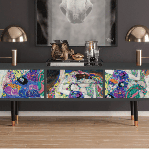 Sideboard - STORYZ - T4 The Maiden by Klimt - Antracite