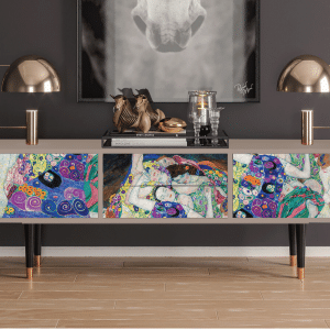 Sideboard - STORYZ - T4 The Maiden by Klimt - Latte