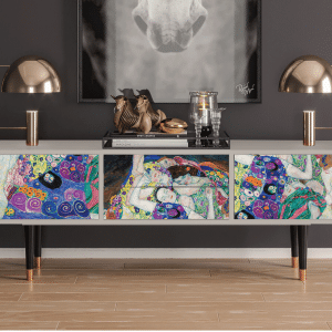 Sideboard - STORYZ - T4 The Maiden by Klimt - Sand