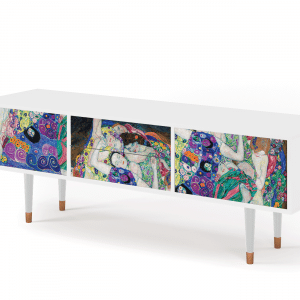 Sideboard - STORYZ - T4 The Maiden by Klimt - White