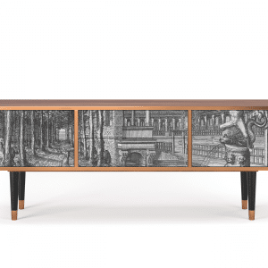 Sideboard - STORYZ - T4 View of the Piazza - Walnut