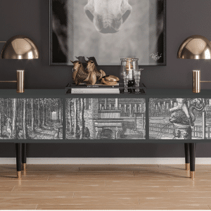 Sideboard - STORYZ - T4 View of the Piazza - Antracite