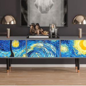Sideboard - STORYZ - T4 The Starry Night 
 - Grey