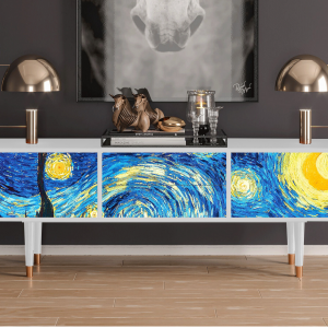 Sideboard - STORYZ - T4 The Starry Night 
 - White