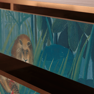 Sideboard - STORYZ - T4 The Repast of the Lion - Walnut