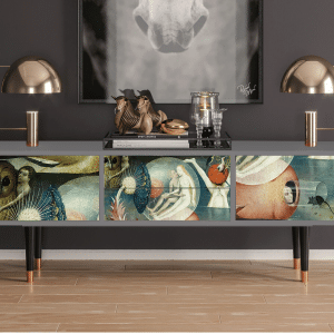 Sideboard - STORYZ - T4 The Garden Of by Bosch - Grey