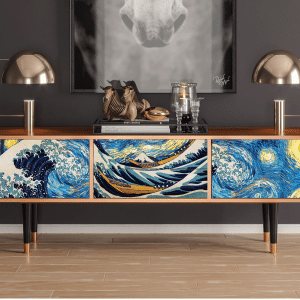 Sideboard - STORYZ - T4 Great Wave - Walnut