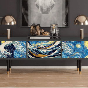 Sideboard - STORYZ - T4 Great Wave - Antracite