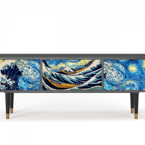 Sideboard - STORYZ - T4 Great Wave - Antracite