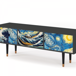 Sideboard - STORYZ - T4 Great Wave - Antracite