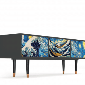Sideboard - STORYZ - T4 Great Wave - Antracite