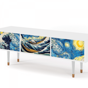 Sideboard - STORYZ - T4 Great Wave - White