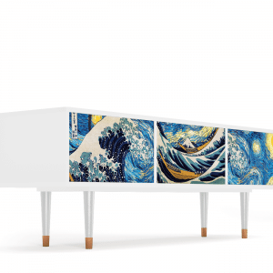 Sideboard - STORYZ - T4 Great Wave - White