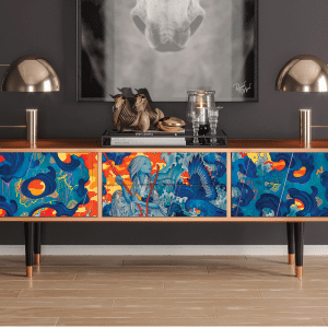 Sideboard - STORYZ - T4 The Girl - James Jean - Walnut