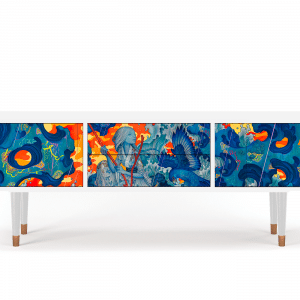 Sideboard - STORYZ - T4 The Girl - James Jean - White