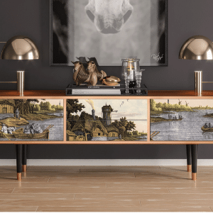 Sideboard - STORYZ - T4 Mill along a River - Walnut