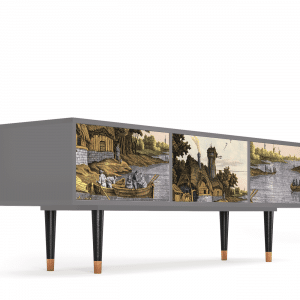 Sideboard - STORYZ - T4 Mill along a River - Grey