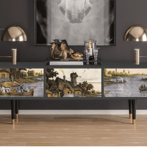 Sideboard - STORYZ - T4 Mill along a River - Antracite