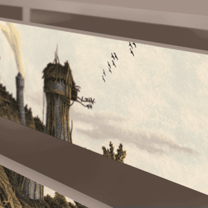 Sideboard - STORYZ - T4 Mill along a River - Latte