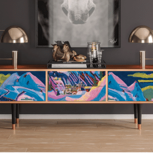 Sideboard - STORYZ - T4 Davos Winter - Walnut