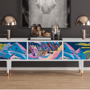 Sideboard - STORYZ - T4 Davos Winter - White
