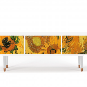 Sideboard - STORYZ - T4 Sunflowers - White