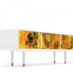 Sideboard - STORYZ - T4 Sunflowers - White